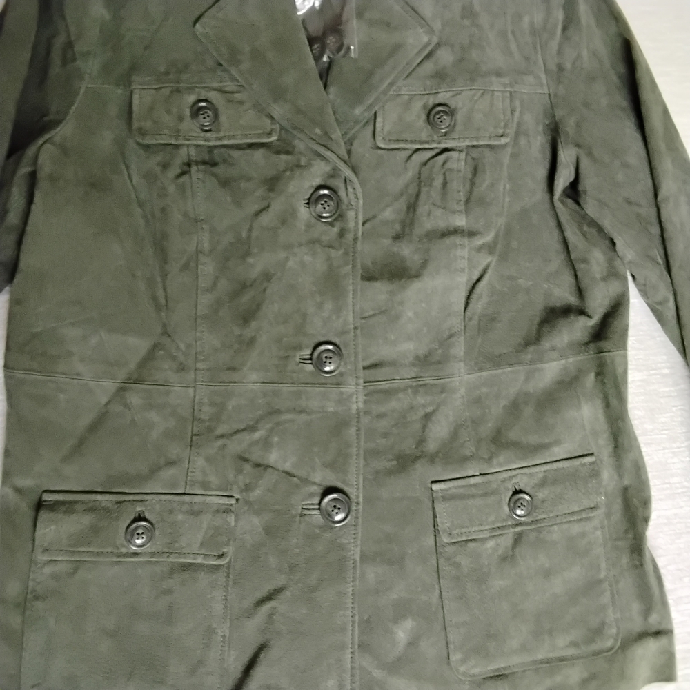 Denim&Co Olive Blazer Jacket - Picture 4 of 16